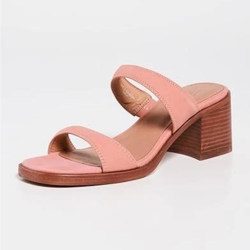 Madewell The Saige Double-Strap Sandal In Nubuck